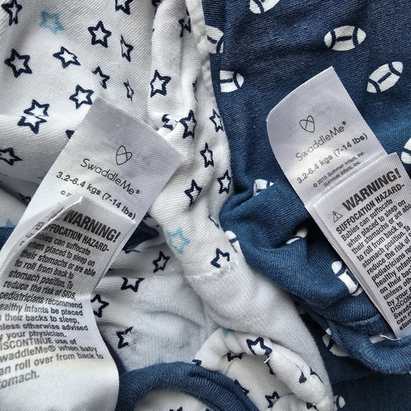 SwaddleMe Baby Cotton Swaddle 2PC Newborn - Picture 5 of 6